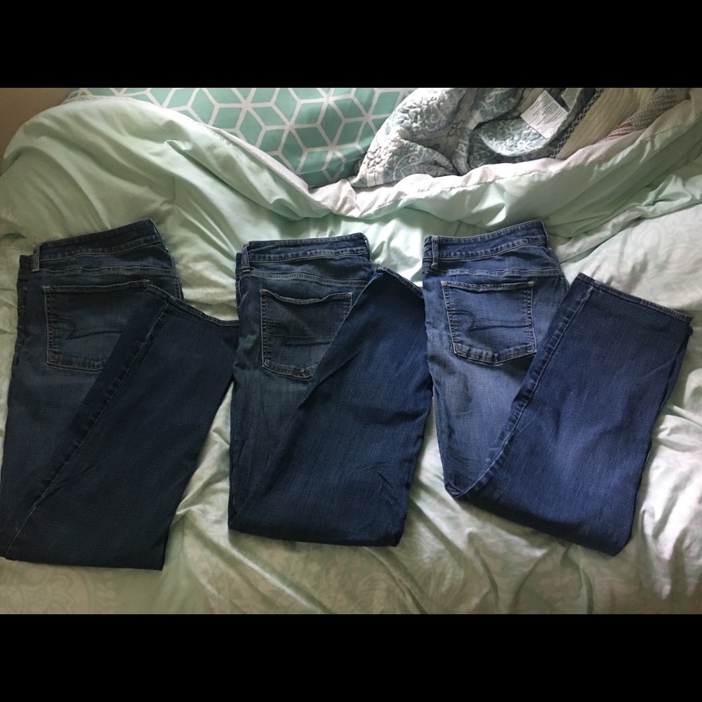 American Eagle Straight Jeans 18L 1 PAIR LEFT
